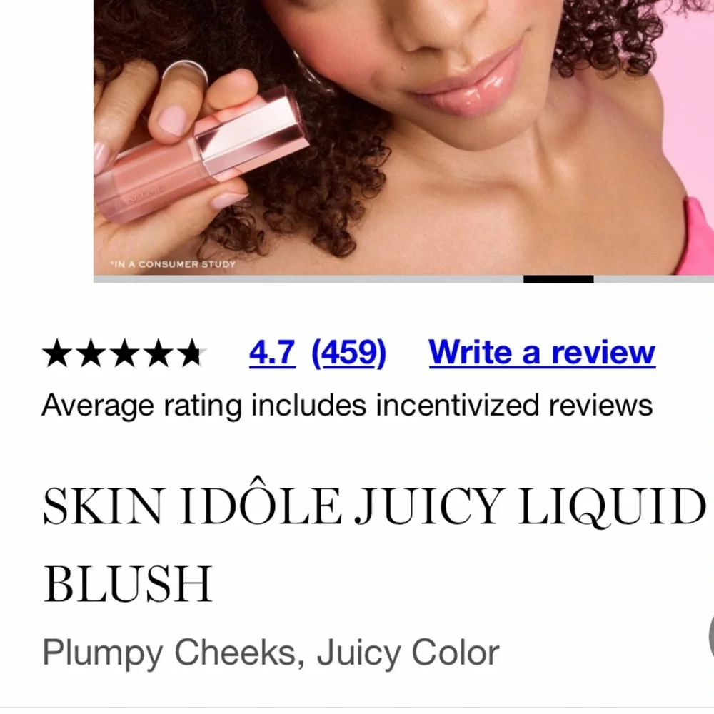 Juicy Liquid Blush - Plumpy cheeks juicy Color shade 90